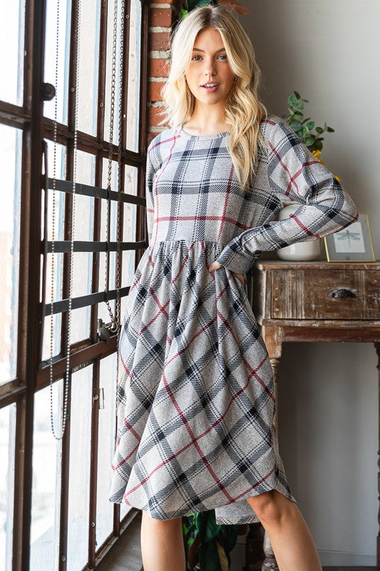 Plaid Dress